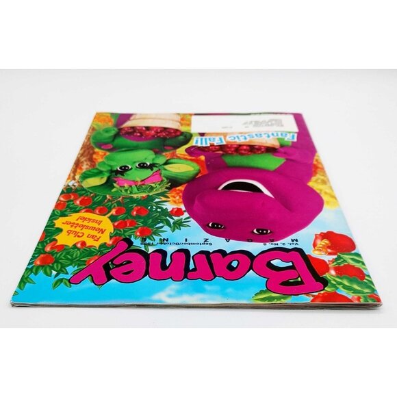 Barney Magazine Sept/Oct 1998 Fantastic Fall! Rare! - Picture 12 of 12